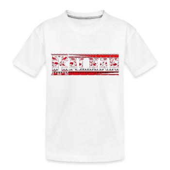 exyu balkan rock bosna croatie serbie - T-shirt bio Premium Enfant - blanc - Devant