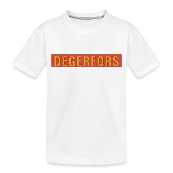 Degerfors - Kids' Premium Organic T-Shirt - white - Front