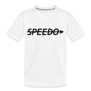 Speedo - Bathing - Swimming - Kids' Premium Organic T-Shirt - white - Front