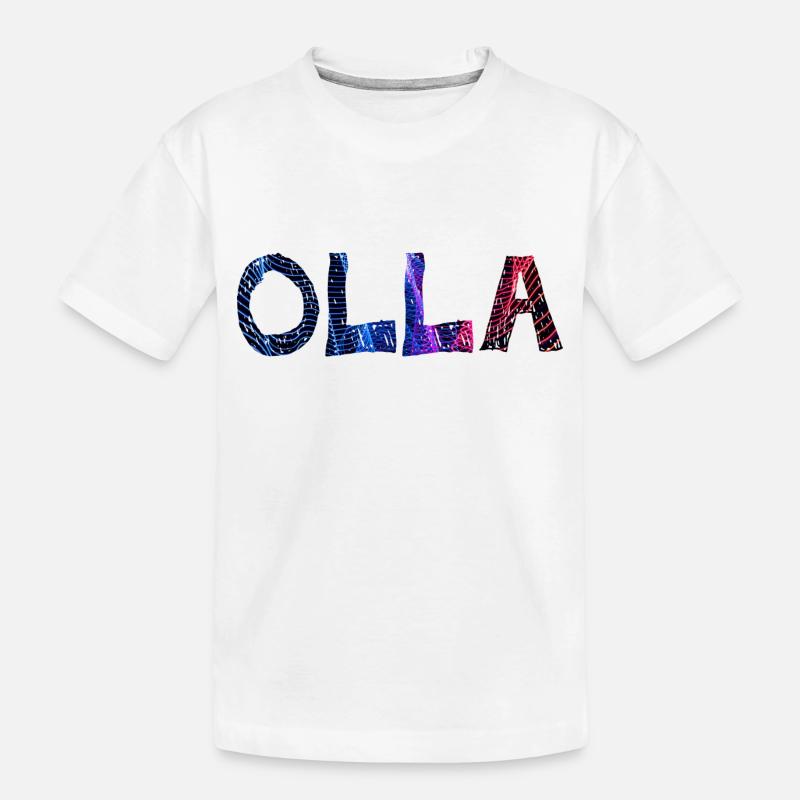 OLLA - T-shirt bio Premium Enfant - blanc
