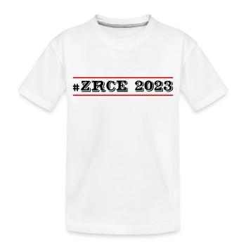 Zrce 2023 - Kinder Premium Bio T-Shirt - Weiß - Vorne