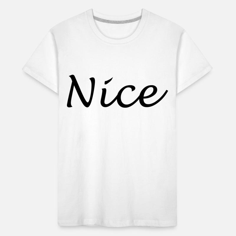 Nice Kids' Premium Organic T-Shirt