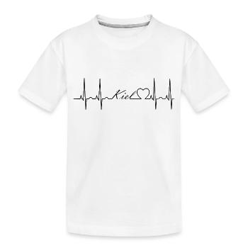 Kiel - Kinder Premium Bio T-Shirt - Weiß - Vorne