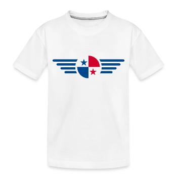 J’adore le Panama - T-shirt bio Premium Enfant - blanc - Devant