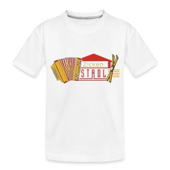 Zickenstadl - T-shirt bio Premium Enfant - blanc - Devant