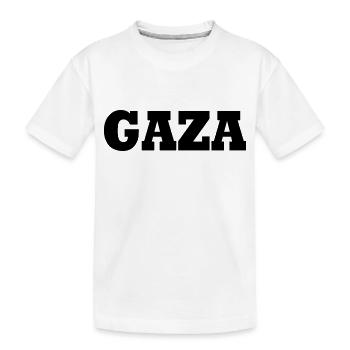 Gaza - T-shirt bio Premium Enfant - blanc - Devant