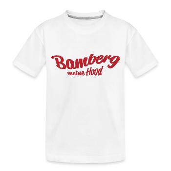 Bamberg ma capuche - T-shirt bio Premium Enfant - blanc - Devant