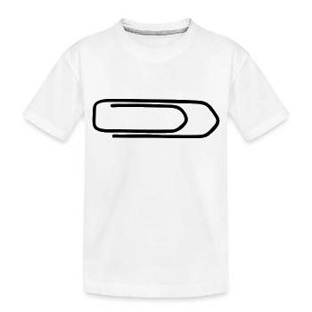trombone - T-shirt bio Premium Enfant - blanc - Devant