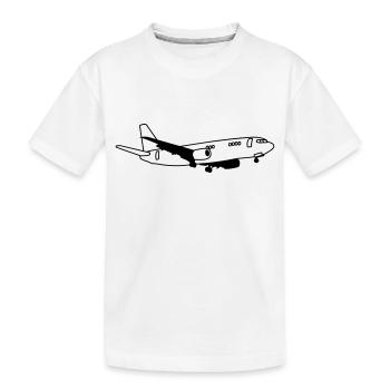 avion - T-shirt bio Premium Enfant - blanc - Devant