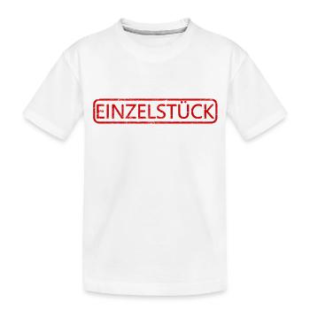 Einzelstück vintage Poststempel - Kinder Premium Bio T-Shirt - Weiß - Vorne