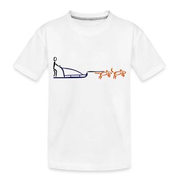 costauds - T-shirt bio Premium Enfant - blanc - Devant