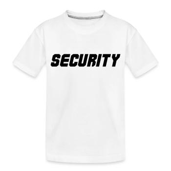 security - T-shirt bio Premium Enfant - blanc - Devant