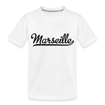 Marseille - T-shirt bio Premium Enfant - blanc - Devant