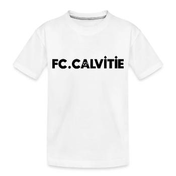 Calvitie - cadeau homme avec calvitie - T-shirt bio Premium Enfant - blanc - Devant