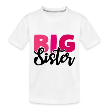 GRANDE SŒUR - T-shirt bio Premium Enfant - blanc - Devant