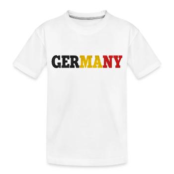 Germany - T-shirt bio Premium Enfant - blanc - Devant