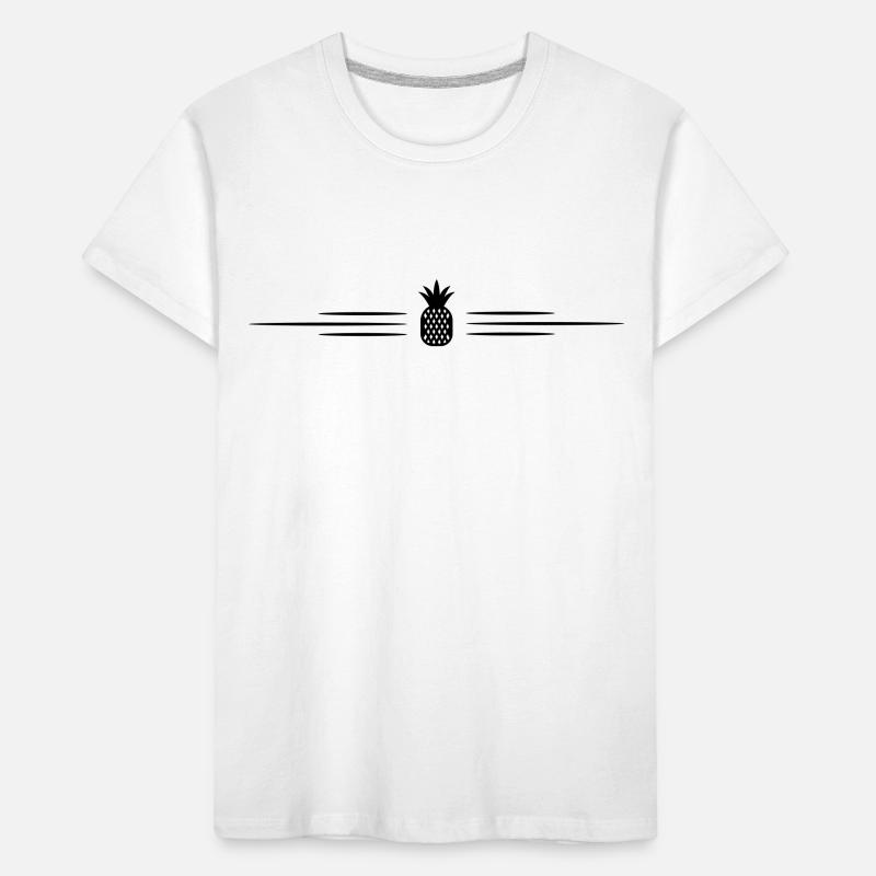 pineapple line Kids' Premium Organic T-Shirt