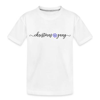 Christmas Gang Weihnachten - Kids' Premium Organic T-Shirt - white - Front