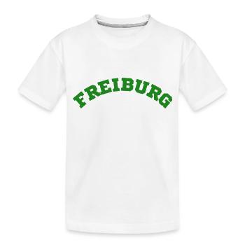 Freiburg - Kinder Premium Bio T-Shirt - Weiß - Vorne