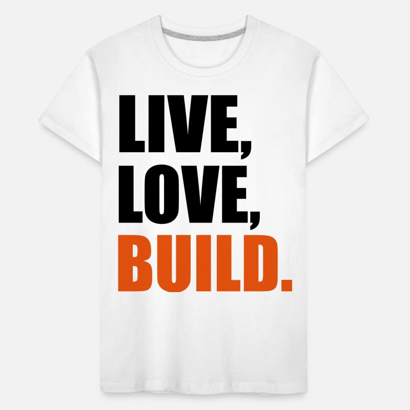 Construction T-shirt bio Premium Enfant