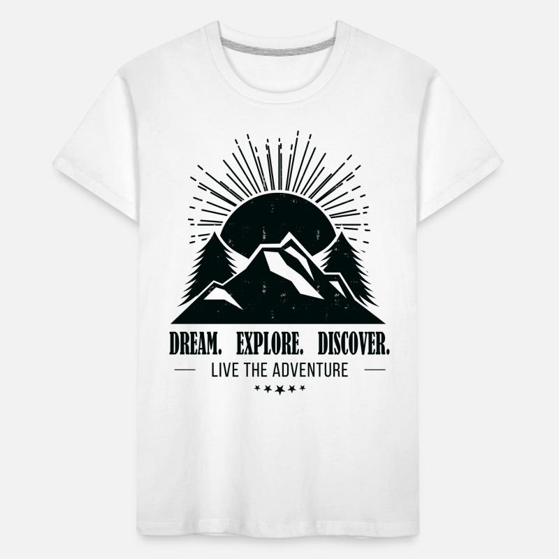 Dream - Explore - Discover Kinder Premium Bio T-Shirt