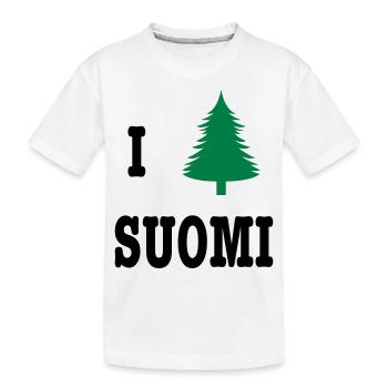I heart Soumi - T-shirt bio Premium Enfant - blanc - Devant