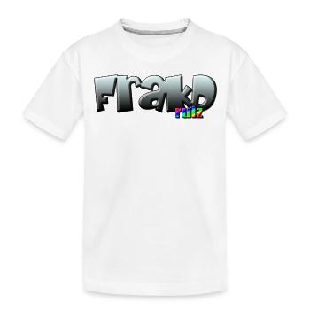 FrakD - T-shirt bio Premium Enfant - blanc - Devant