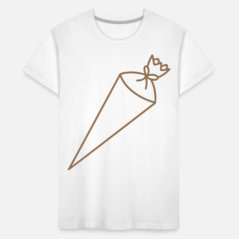 School bag blank Kids' Premium Organic T-Shirt