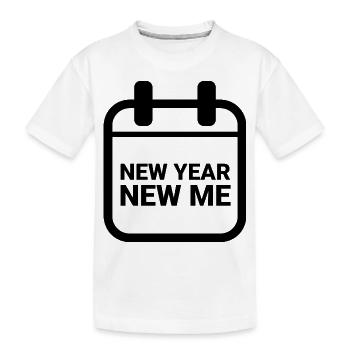 New year New me - T-shirt bio Premium Enfant - blanc - Devant