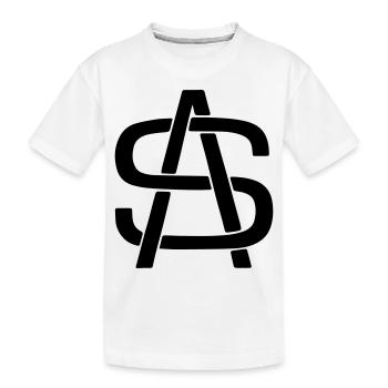 SA Logo - T-shirt bio Premium Enfant - blanc - Devant