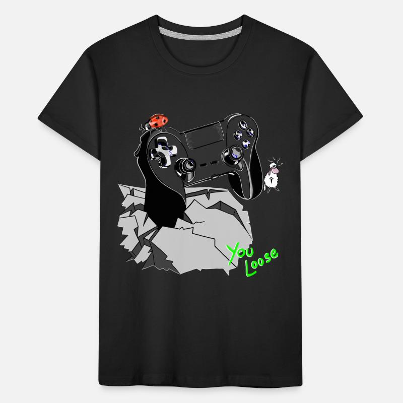 Controller Gamepad Wolly Sheepling Kinder Premium Bio T-Shirt