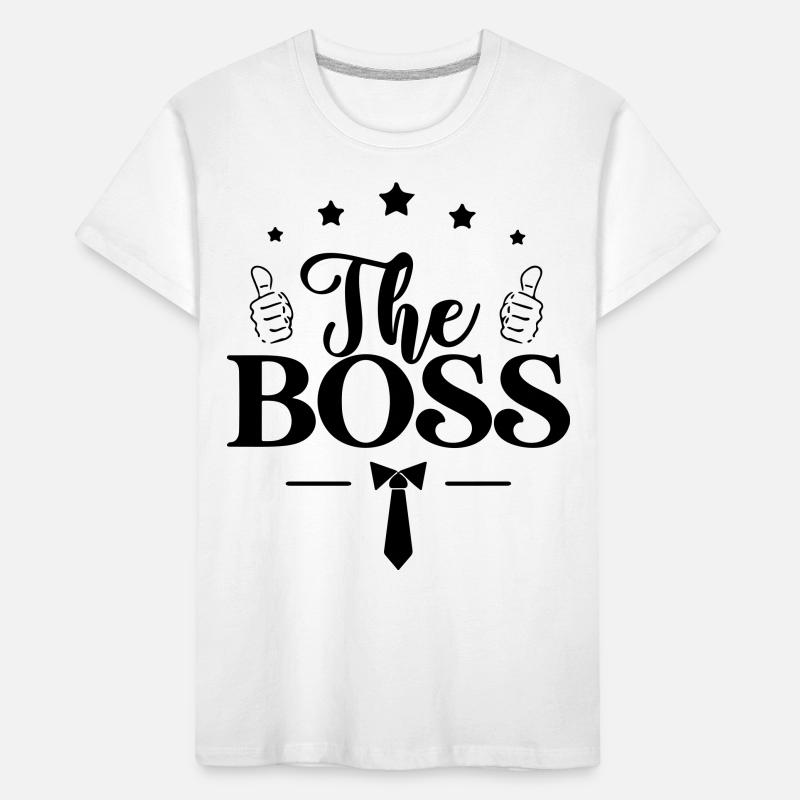 Le patron T-shirt bio Premium Enfant