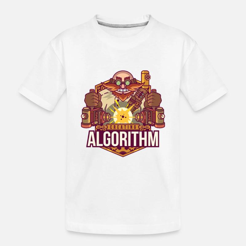 Algorithme logiciel - T-shirt bio Premium Enfant - blanc