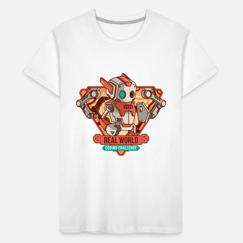 Défi de codage dans le monde réel T-shirt bio Premium Enfant