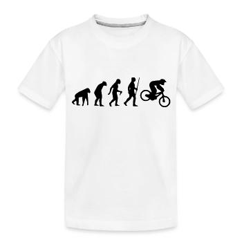 MOTORCROSS EVOLUTION - T-shirt bio Premium Enfant - blanc - Devant