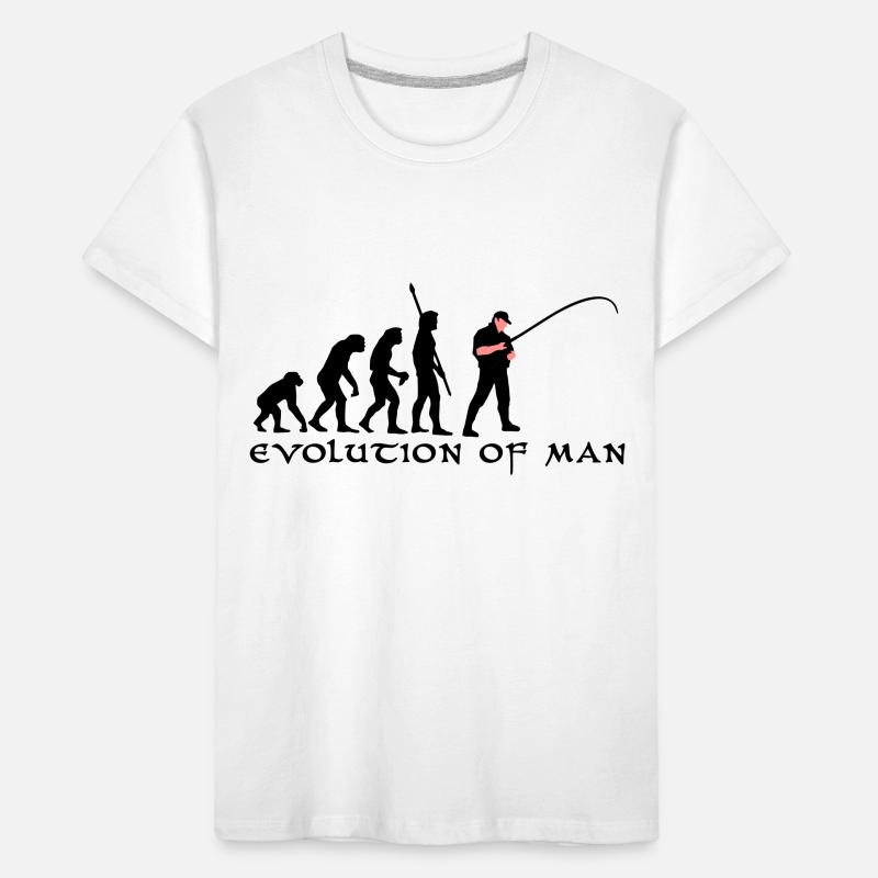 evolution_angler_b_2c Kinder Premium Bio T-Shirt