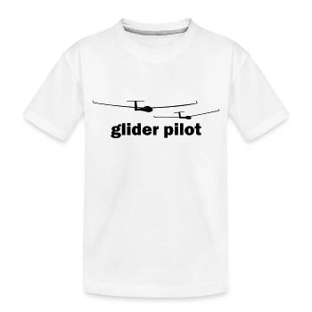 glider pilot - T-shirt bio Premium Enfant - blanc - Devant