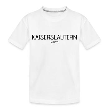 Kaiserslautern - Kinder Premium Bio T-Shirt - Weiß - Vorne