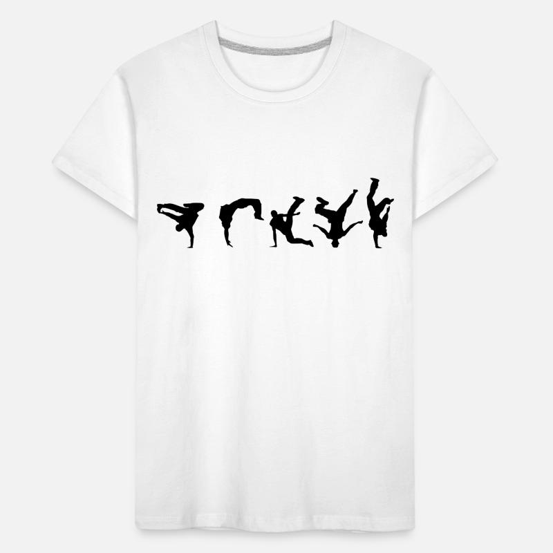 break dancing Kids' Premium Organic T-Shirt