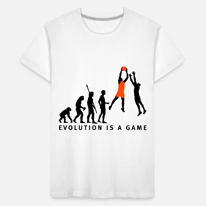 evolution_basketball_072011_d_2c Kids' Premium Organic T-Shirt
