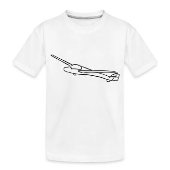 glider - T-shirt bio Premium Enfant - blanc - Devant