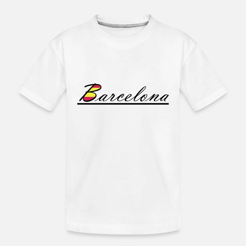 Barcelone - T-shirt bio Premium Enfant - blanc