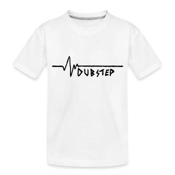 Frequence Dubstep Freestyle - T-shirt bio Premium Enfant - blanc - Devant