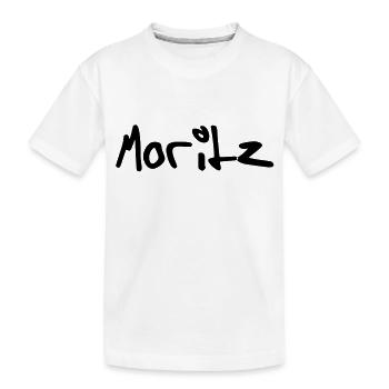 moritz - Kids' Premium Organic T-Shirt - white - Front