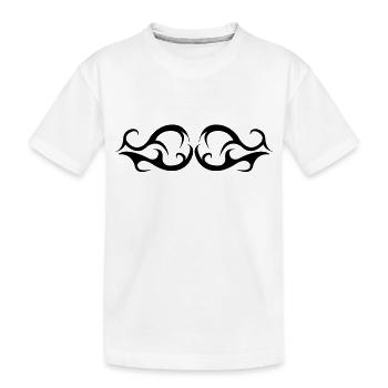 tribal - Kinder Premium Bio T-Shirt - Weiß - Vorne