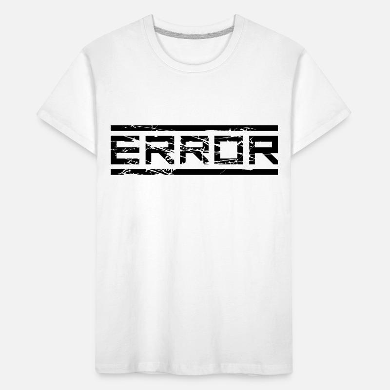 kratzer risse geek error computer download nicht g Kids' Premium Organic T-Shirt