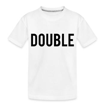 Double Trouble - T-shirt bio Premium Enfant - blanc - Devant
