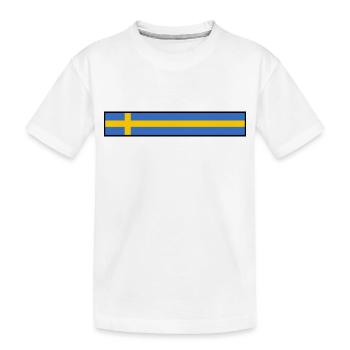 Suède - T-shirt bio Premium Enfant - blanc - Devant