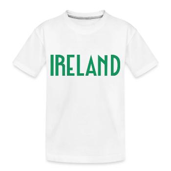 Irlande - T-shirt bio Premium Enfant - blanc - Devant