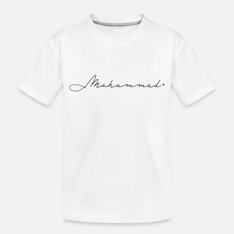 Nom : Mohammed - T-shirt bio Premium Enfant - blanc